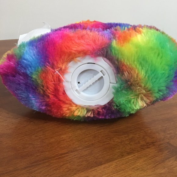 Emoji Rainbow Poo Plush Coin Bank - Picture 5 of 7